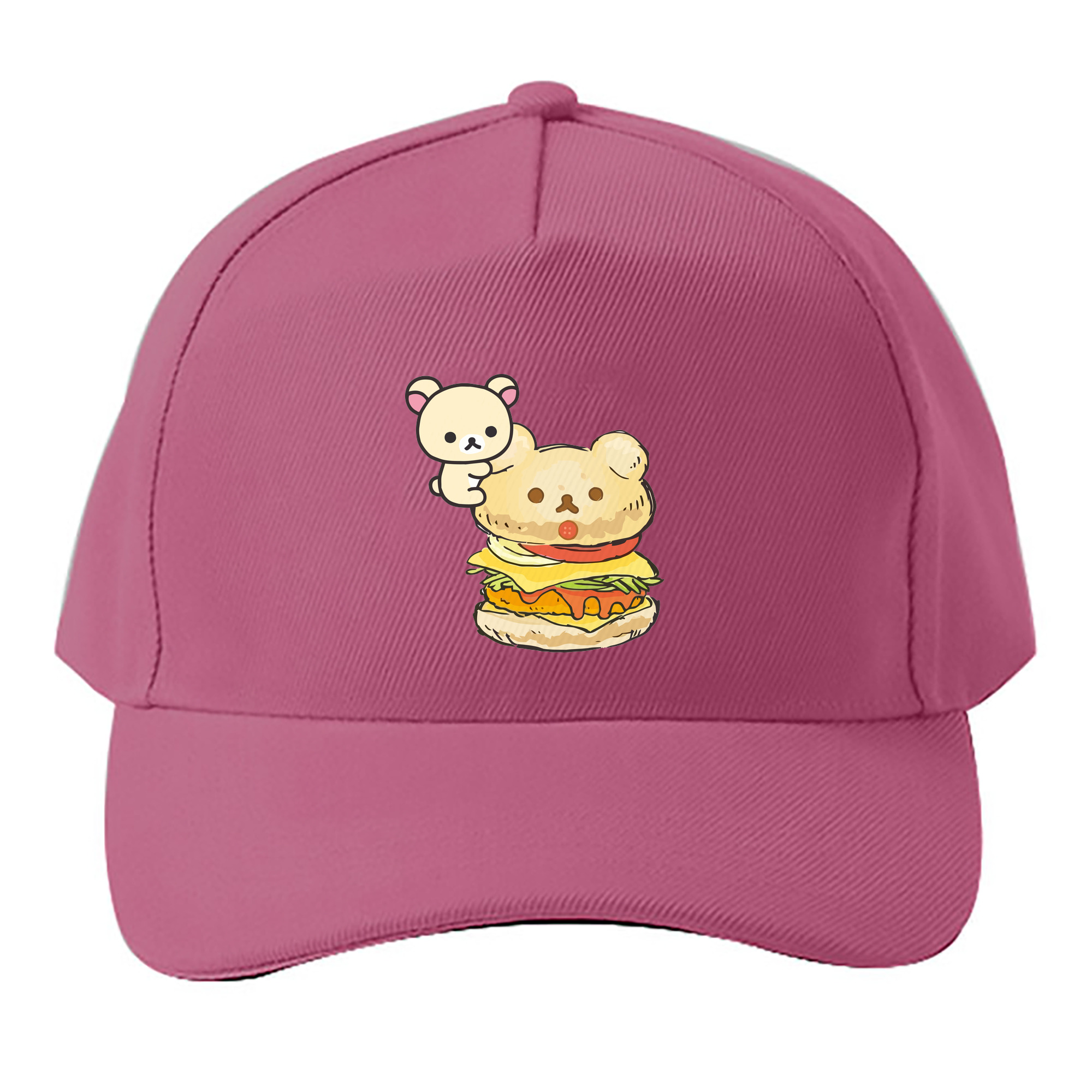 （画像用） リラックマ リラックマ キイロイトリ Rilakkuma Korilakkuma Kiiroitori ベースボールキャップ 綿100％ 男女兼用 帽子 スポーツ